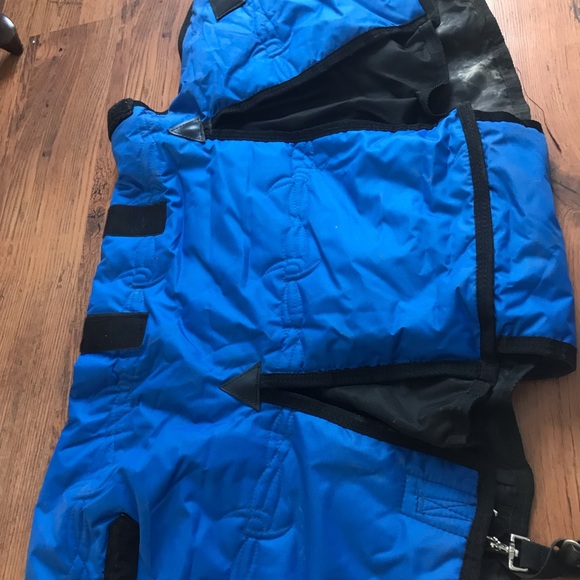 LIKE NEW Tough-1 42” 600D Miniature Pony Stable Blanket W/Belly Wrap - Picture 3 of 7